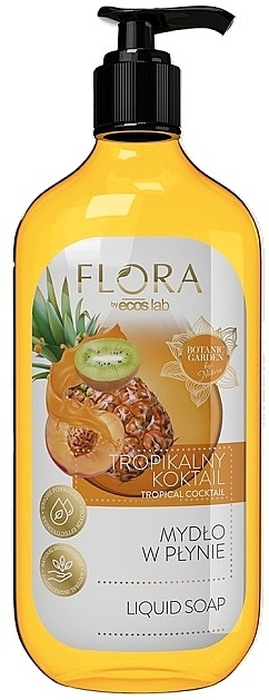 Flüssigseife Tropischer Cocktail - Vis Plantis Flora Liquid Soap — Bild N1