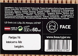 Feuchtigkeitsspendende Gesichtscreme mit Hyaluronsäure, Mandel- und Jojobaöl - Beauty Jar Waterful Moisturizing Face Cream — Bild N3