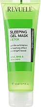 Detox-Gel-Gesichtsmaske für die Nacht - Revuele Sleeping Gel Mask Detox — Bild N1