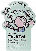 Düfte, Parfümerie und Kosmetik Aufhellende Tuchmaske für das Gesicht mit Perlenextrakt - Tony Moly I Am Pearl Sheet Mask
