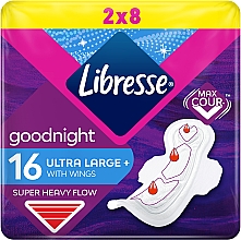 Düfte, Parfümerie und Kosmetik Damenbinden 16 St. - Libresse Ultra Goodnight Large +