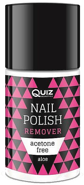 Nagellackentferner ohne Aceton - Quiz Cosmetics Acetone Free Nail Polish Remover With Aloe Extract — Bild N1