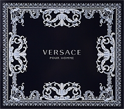 Versace Pour Homme - Duftset (Eau de Toilette 100ml + Duschgel 150ml + Eau de Toilette 10ml)  — Bild N1