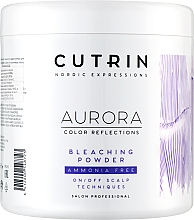 Parfüm- und ammoniakfreies Aufhellungspulver - Cutrin Aurora Bleach Powder No Ammonia — Bild N1