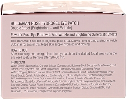 Hydrogel-Augenpatches mit bulgarischem Rosenwasser - Heimish Bulgarian Rose Hydrogel Eye Patch — Foto N3