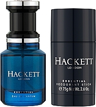 Hackett London Essential - Duftset (Eau de Parfum 50ml + Deostick 75ml)  — Bild N2