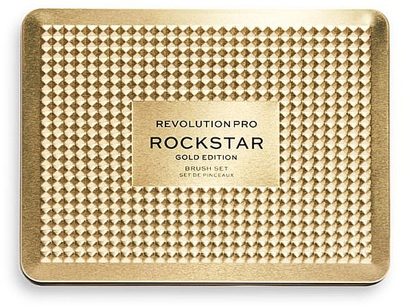 Make-up-Pinsel-Set - Revolution Pro Brush set Rockstar Gold Edition — Bild N3