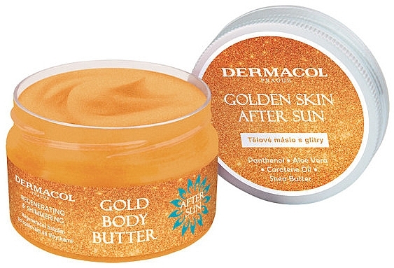 After-Sun-Körperöl - Dermacol After Sun Gold Regenerating Shimmering Body Butter — Bild N2