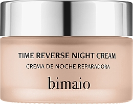 Düfte, Parfümerie und Kosmetik Revitalisierende Nachtcreme für das Gesicht - Bimaio Time Reverse Night Cream