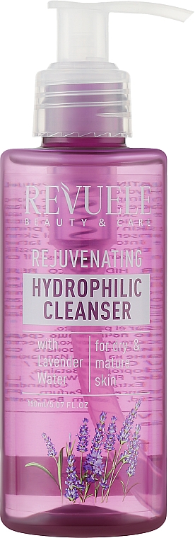 Reinigungsgel mit Lavendelwasser - Revuele Rejuvenating Hydrophilic Cleanser With Lavender Water — Bild N1