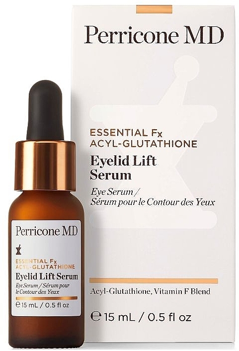 Liftingserum für die Augenpartie mit Acyl-Glutathion und Vitamin F - Perricone MD Essential Fx Acyl-Glutathione Eyelid Lift Serum — Bild N1