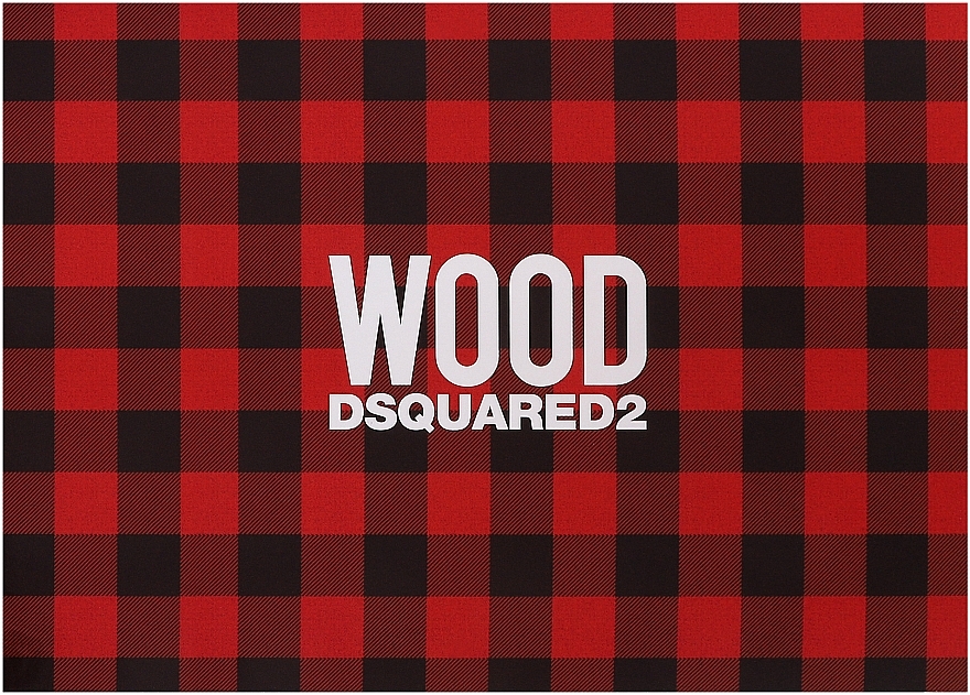 Dsquared2 Wood Pour Homme - Duftset (Eau de Toilette 100ml + Duschgel 100ml + Geldbörse) — Bild N2