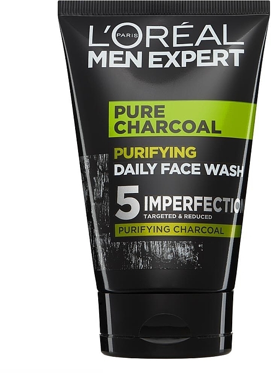 Gesichtswaschgel mit Aktivkohle für Männer - L'Oreal Paris Men Expert Pure Charcoal — Bild N2