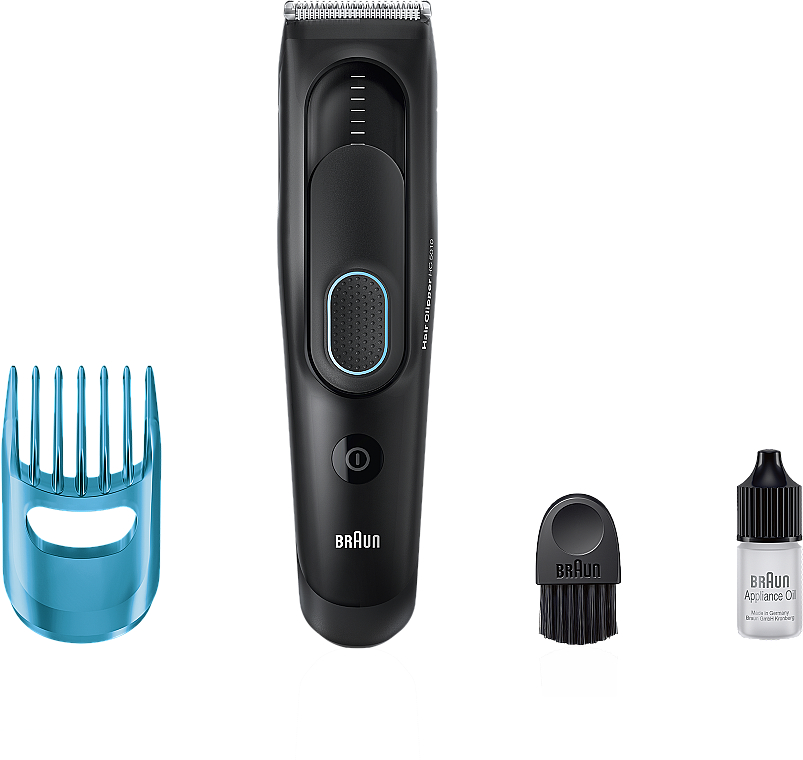 Haarschneider schwarz-blau - Braun HairClipper HC5010 Black — Bild N2