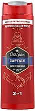 Düfte, Parfümerie und Kosmetik 2in1 Duschgel & Shampoo "Captain" - Old Spice Captain Shower Gel