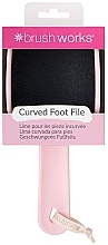Düfte, Parfümerie und Kosmetik Fersenreibe - Brushworks Curved Foot File 