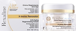 Regenerierende und feuchtigkeitsspendende Anti-Aging Gesichtscreme - Rexaline Line Killer X-Treme Renovator Cream — Bild N2