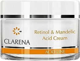 Düfte, Parfümerie und Kosmetik Anti-Falten Gesichtscreme mit Mandelsäure und Retinol - Clarena Retinol & Mandelic Acid Cream 