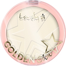 Düfte, Parfümerie und Kosmetik Korrektur- und Konturierpuder für das Gesicht - Lovely Golden Glow New Edition Powder