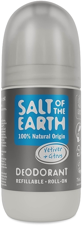 Natürliches Roll-on-Deodorant - Salt of the Earth Vetiver & Citrus Roll-On Deo — Bild N1