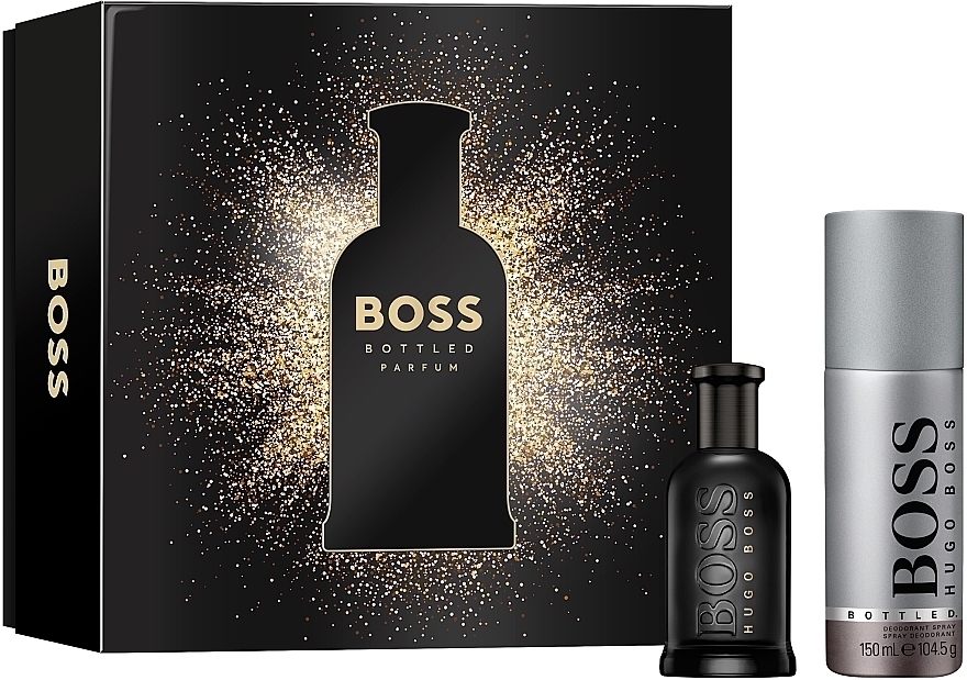BOSS Bottled Parfum - Duftset (Parfum 50ml + Deospray 150ml)  — Bild N2
