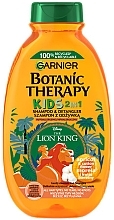 Düfte, Parfümerie und Kosmetik 2in1 Shampoo-Conditioner für Kinder - Garnier Botanic Therapy Kids lion King Shampoo & Detangler