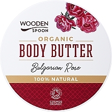Düfte, Parfümerie und Kosmetik Bio Körperbutter Bulgarische Rose - Wooden Spoon Bulgarian Rose Body Butter