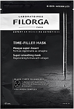 Regenerierende Anti-Aging Tuchmaske mit Kollagen - Filorga Time-Filler Mask — Bild N2