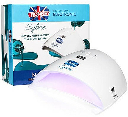 LED-Lampe für Nageldesign weiß - Ronney Profesional Sylvie 48W LED GY-LED-040 Lamp — Bild N1