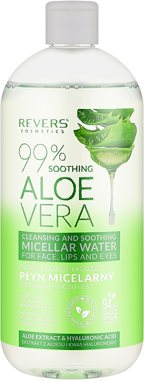 Mizellenwasser - Revers Cleansing And Soothing Micellar Aloe Vera — Bild N1