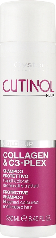 Shampoo für coloriertes Haar - Oyster Cutinol Plus Collagen & C3-Plex Color Up Protective Shampoo — Bild N2