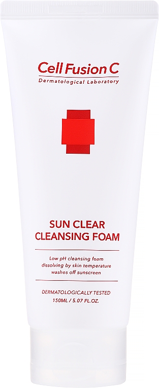 Reinigungsschaum - Cell Fusion C Sun Clear Cleansing Foam — Bild N1