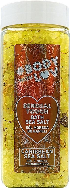 Badesalz Sensual Touch - New Anna Cosmetics Body With Luv Sea Salt For Bath Sensual Touch — Bild N1