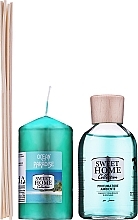 Düfte, Parfümerie und Kosmetik Duftset - Sweet Home Collection Ocean Paradise (Raumerfrischer 100ml + Duftkerze 135g)
