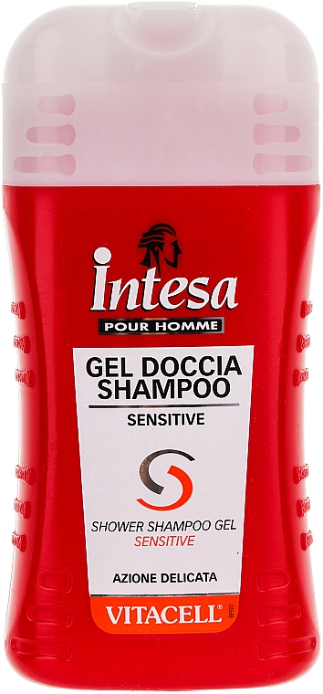 2in1 Sanftes Shampoo und Duschgel für Männer - Intesa Vitacell Sensitive Shower Shampoo Gel — Bild N1