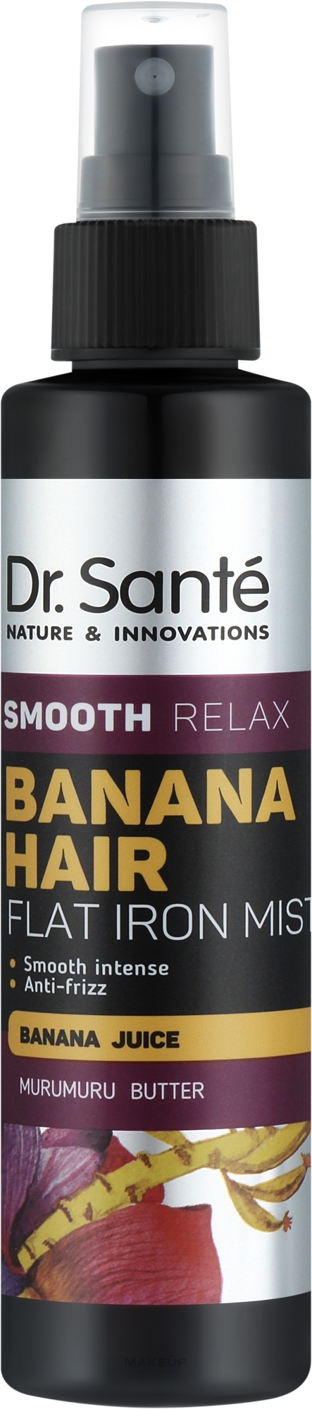 Glättendes Haarspray - Dr. Sante Banana Hair Flat Iron Mist — Bild 150 ml