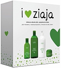 Körperpflegeset mit Olivenöl - Ziaja (Duschgel 500ml + Körperlotion 400ml + Gesichtscreme 50ml + Mizellen-Reinigungswasse 200ml) — Bild N1