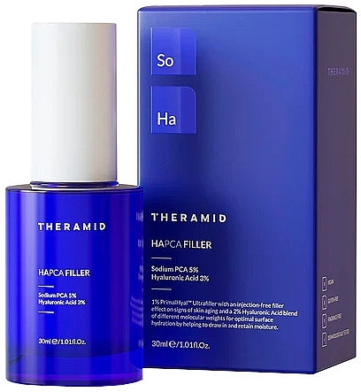 Anti-Aging Serum mit Hyaluronsäure für das Gesicht - Theramid Hapca Filler — Bild N1