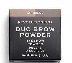 Düfte, Parfümerie und Kosmetik Augenbrauenschatten - Revolution PRO Duo Eyebrow Powder