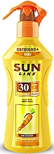 Düfte, Parfümerie und Kosmetik Sonnenschutzmilch-Spray für den Körper mit Vitamin E SPF 30 - Sun Like Body Milk SPF 30
