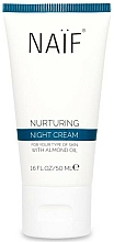 Düfte, Parfümerie und Kosmetik Pflegende Nachtcreme für das Gesicht mit Mandelöl - Naif Natural Skincare Nurturing Night Cream