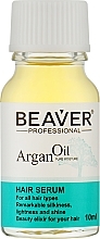 Pflegendes und regenerierendes Haarerum mit Arganöl - Beaver Professional Argan Oil Hair Serum — Bild N4