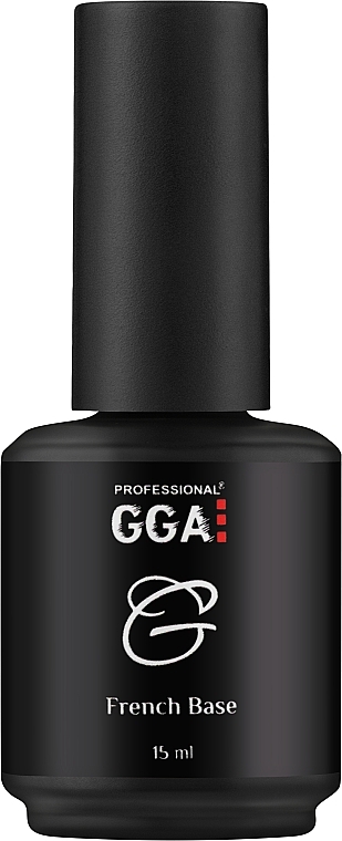 Gummibasis für Gel-Lack - GGA Professional French Base — Bild N1