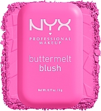 Cremiges Gesichtsrouge - NYX Professional Makeup Buttermelt High-Pigment Powder Blush  — Bild N4