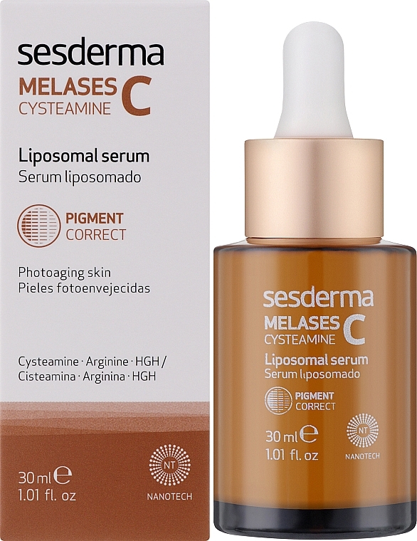 Liposomales Gesichtsserum - Sesderma Melases C Cysteamine Liposomal Serum — Bild N2