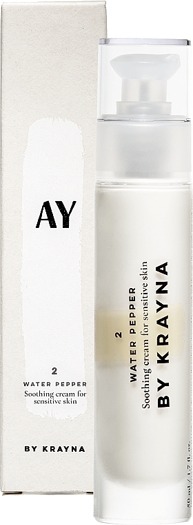 Beruhigende Gesichtscreme für empfindliche Haut - Krayna AY 2 Water Pepper Cream — Bild N1