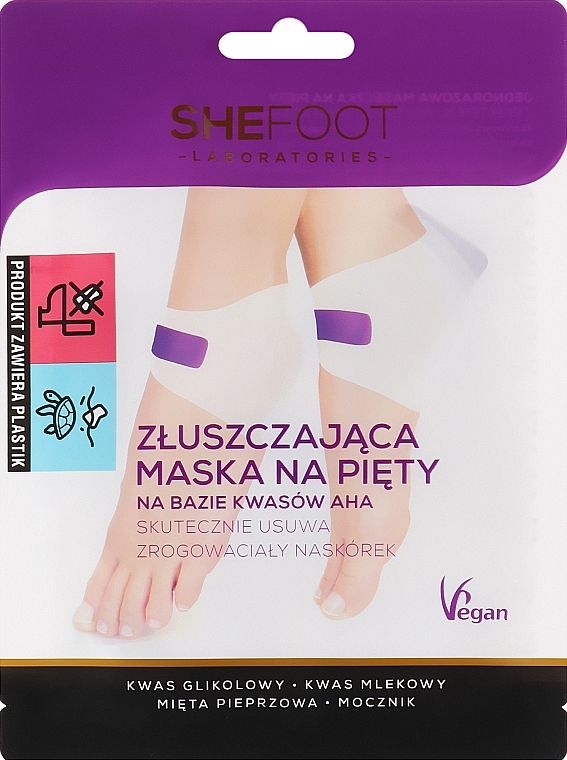 Peeling-Fersenmaske - SheFoot Exfoliating Heel Mask — Bild N1