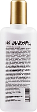 Haarpflegeset - Brazil Keratin Anti Frizz Gold (Shampoo 300ml + Conditioner 300ml + Haarelixier 100ml) — Bild N4
