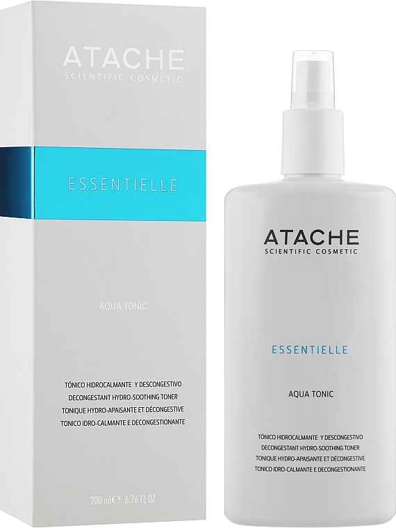 Feuchtigkeitsspendendes und beruhigendes Gesichtstonikum - Atache Essentielle Hydrocalming & Decongestive Tonic — Bild N2