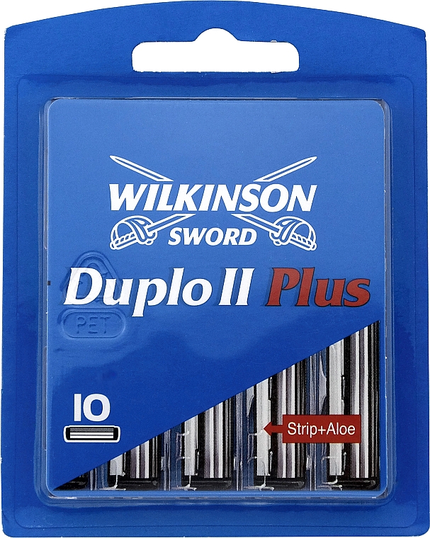 Ersatz-Rasierkassetten 10 St. - Wilkinson Sword Duplo 2 Plus — Bild N1